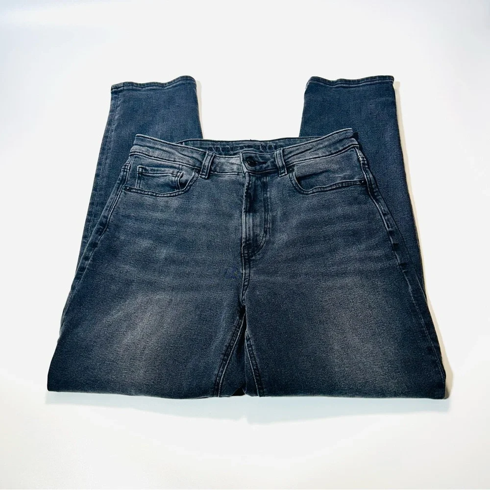 American Eagle Outfitters jeans Mom jeans high rise jeans gray women size 6